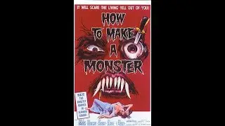 How To Make A Monster. (1958). Starring Gary Conway, Robert H. Harris, Paul Brinegar, Morris Ankrum.