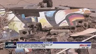 Asheville River Arts District picking up pieces after Helene