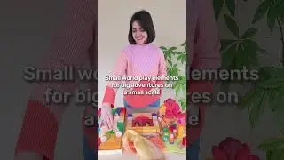 How to combine GRIMM'S New Building World Desert Sand with other wooden toys