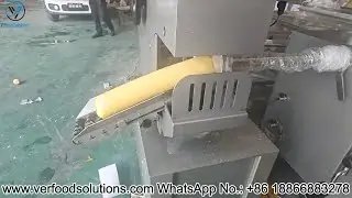 VERFOODSOLUTIONS Long Cheese Sausage Vacuum Filler Sauasage Clipping Machine Testing Video for UAE