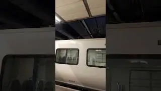 Pantograph rising at City Thameslink onboard a class 700 service to Kentish Town