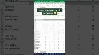 delete blank rows in Excel