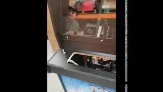Step 1 of 3 for installing your arcade games player panel: Attaching the Player Panel to the game