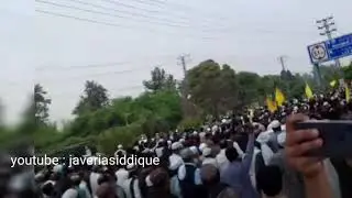 protest rally by religious parties