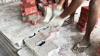 Paver blocks demoulding