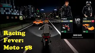 Prabhat VS Atilla | Boss Race | City Dunks | Racing Fever: Moto Gameplay