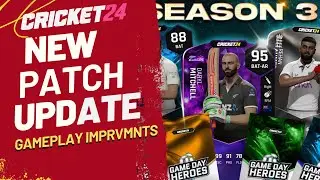 CRICKET 24 Update / Patch - 31/July/2025