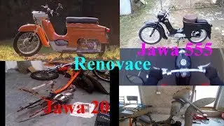 Renovace Jawa 555 a Jawa 20