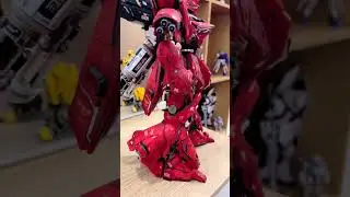 MG Sazabi Ver ka Custom #gundam #gunplabuilder #gunpla #gunplacustom #shortvideo #sazabi