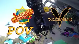 Vampire Ride Back Row : Chessington World Of Adventures POV 4K