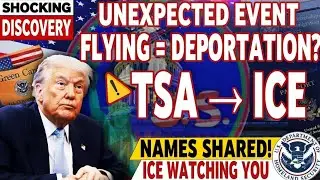 SHOCKING ALERT + TSA&ndash;ICE Data Sharing + 2026 + DEPORTATION RISK