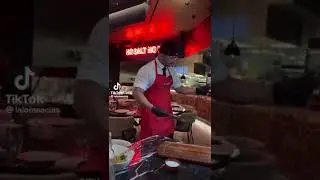 He drop 15,000$ steak !
