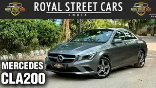 Mercedes CLA200 Petrol Detailed Video @ Royal Street Cars India