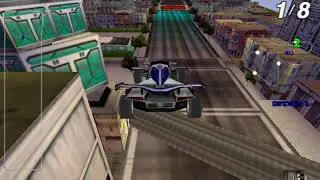 San Francisco Rush 2049 Tournament Edition Unlocked - Morning (Easy) Mirror - Full Race