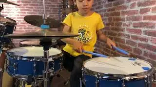 James Open Jam Drum solo .CafeRide Ocean Blue