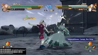 KAKASHI SAKURA SASUKE v JIGEN KAKUZU MOMOSHIKI MADARA WAR