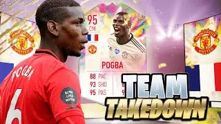 95 SUMMER HEAT PAUL POGBA TEAM TAKEDOWN!!!
