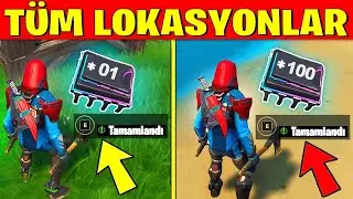*YENİ* T&Uuml;M FORTBYTE LOKASYONLARI Fortnite Sezon 9 (B&ouml;l&uuml;m 2)