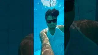 Underwater video | Swimming pool | iPhone 14 pro max underwater video | #swimmingpool #shorts