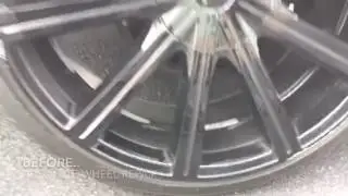 Wheel repair black wheels serious curb rash