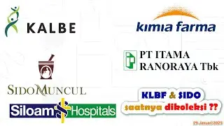 Analisa Teknikal  KLBF SIDO IRRA PYFA KAEF SILO HEAL DATA FILM FIRE
