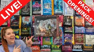 🔴LIVE! MTG Rip & Ship w/ Queen Honey | Avatar, SPM, FIN, EOE & A Wide Variety of Packs | 11/25