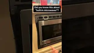 Did you know this about built-in microwaves?