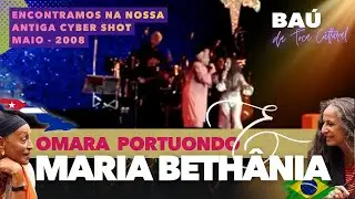Pov: Você encontrou um vídeo na sua antiga Cyber Shot com Omara Portuondo e Maria Bethania em 2008