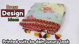 ✅ Printed Dress Full Look | Kapro Ke Design Ideas 2025 | Latest Suit Designs
