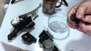 Andover Norton (Commando) - New 13mm Bore Master Cylinder Review (4) Assembly