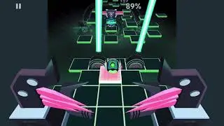 Rolling Sky: 3rd neon crown fail:( (iOS widescreen)