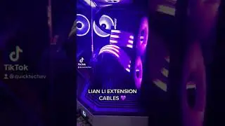 Check Out These Awesome Lian Li Extension Cables ✨