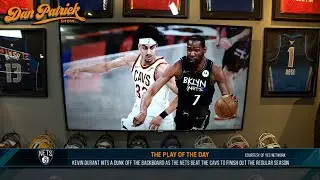 Play of the Day: Kevin Durant Hits A Dunk Off The Backboard As The Nets Beat The Cavs | 05/17/21