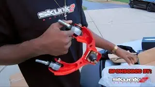 Skunk2 Racing EK Civic Front Upper Control Arm Unboxing