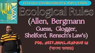 Ecological rules  class 12 harun sir