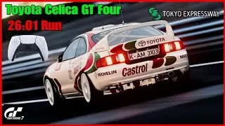 GT7 Tokyo Expressway 600 GT Four Celica Build V 1.63
