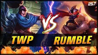 TheWanderingPro - Yasuo vs Rumble MID Patch 25.7 - Yasuo Gameplay