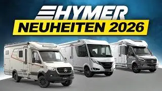 Hymer gibt Vollgas! Preise sowie neue Wohnmobile & Campervans 2026 | Caravan Salon 2025