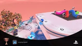 Astro&rsquo;s Playroom Trophy Guide &ndash; Jumping Splash!🥉| Jump in Fountain Near Final Goal (Cooling Springs)