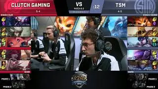 CG vs TSM - 2018 NA Spring Week 5 - Clutch Gaming vs Team SoloMid
