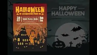 Custom Halloween Invitation Ready to Print