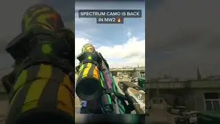HOW TO UNLOCK SPECTRUM CAMO MW2 🔥 #shorts #mw2