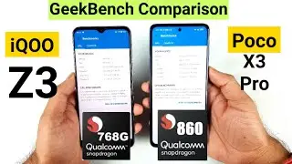 Poco X3 Pro vs iQOO Z3 Geekbench 5 comparison 🔥🔥🔥
