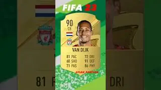 Virgil van Dijk - FIFA Evolution (FIFA18 - FIFA23)