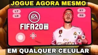 CORRE! SAIU COMO JOGAR FIFA 20 DE PC EM QUALQUER CELULAR EM 2025/2026 😱