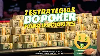 7 Dicas para Torneios de Poker