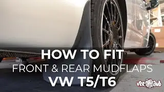 How To Fit Our T5/T6 Front & Rear Mudflaps