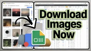 Google Apps Script Tutorial to Download Images From URL to Sheets Rows Cells & Google Drive Folder