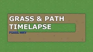 Grass and Path tileset - Pixel Art Timelapse
