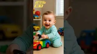 Dua Fatima Playing with Toys 🚗🚂 | Fun Kids Short Video  #Shorts #DuaKidzTV #DuaFatimaKidz